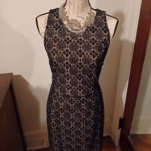 New Never Worn Forever 21 Black Lace Dress with Nude Underlay